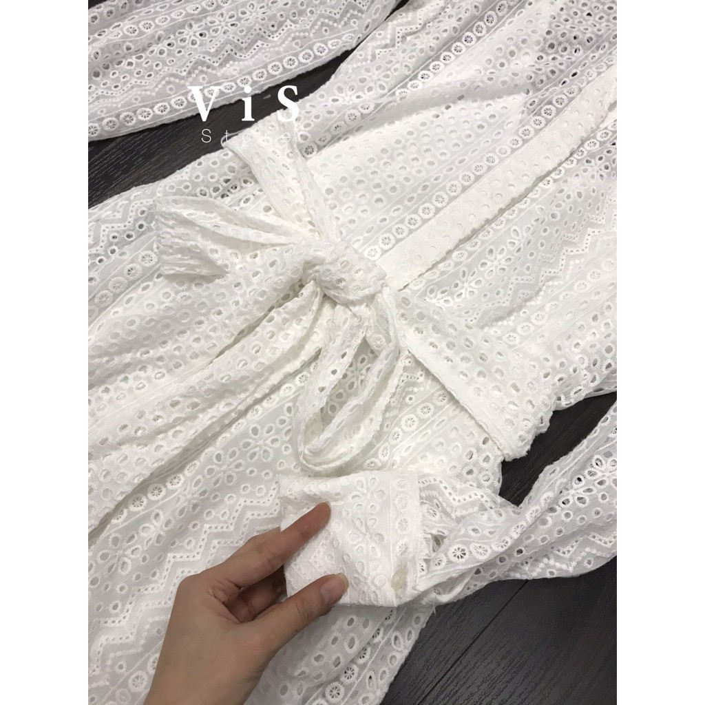 [Mã FATHANG5 giảm 10K đơn 50K] ĐẦM MIDI NỮ MÀU TRẮNG CỔ SƠ MI VNXK | BigBuy360 - bigbuy360.vn