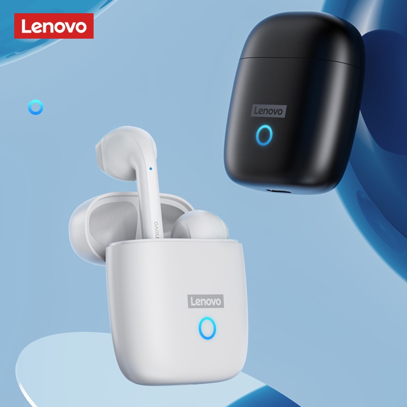 Tai nghe không dây Lenovo LP50 TWS Bluetooth 5.0 giảm tiếng ồn tích hợp micro