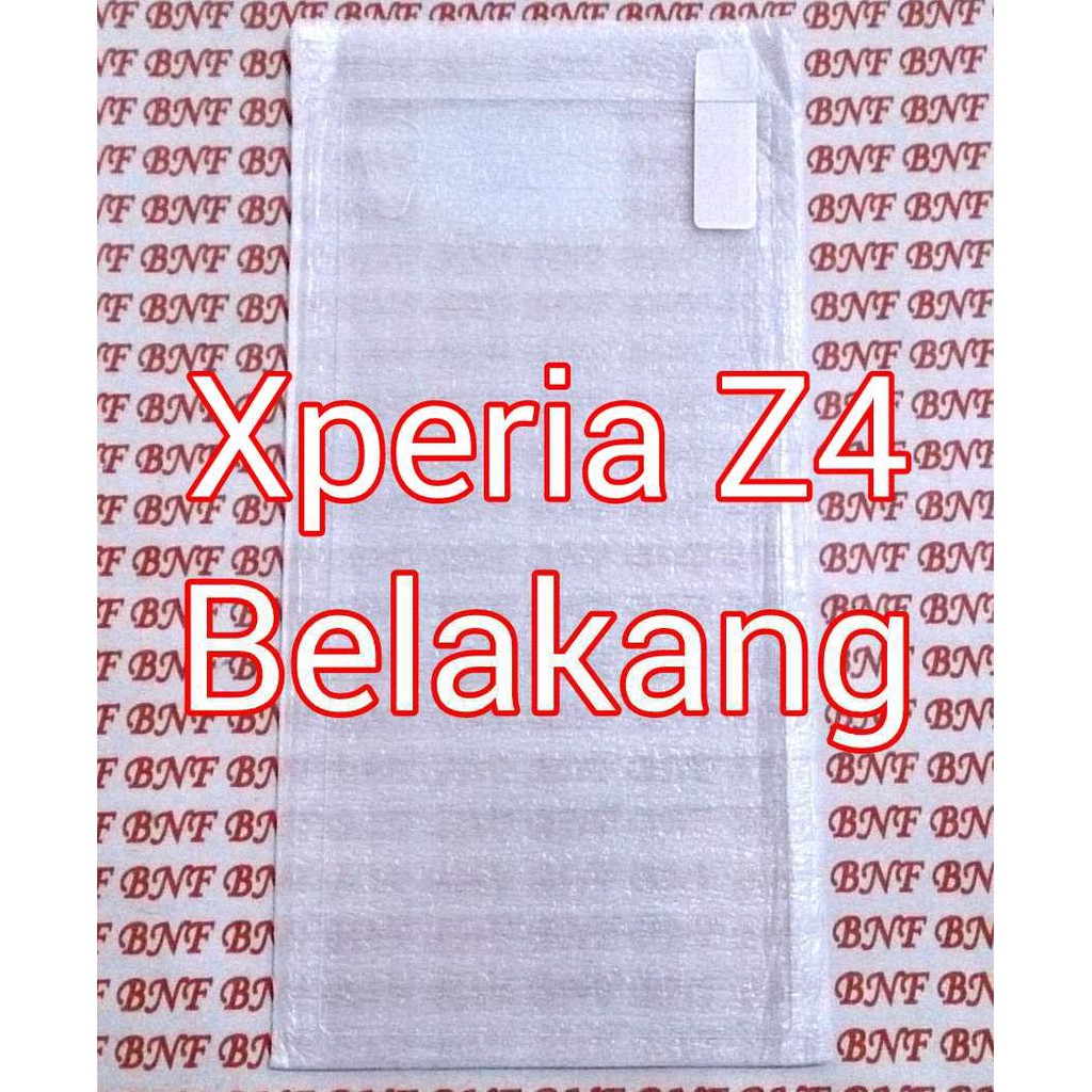 Kính Cường Lực Bảo Vệ Mặt Sau Cho Sony Xperia Z4 Big - So-03G - Sov31-402So
