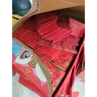1 xấp bao lì xì nhung lớn