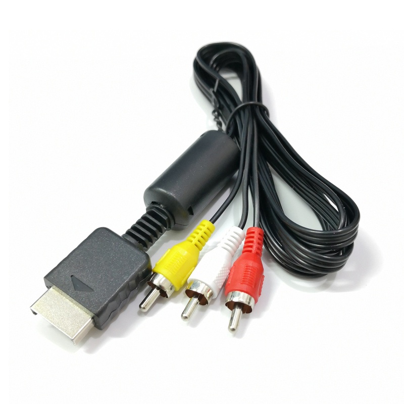 SONY Dây Cáp AV Chuyển Đổi Video AV Sang RCA Cho PS2