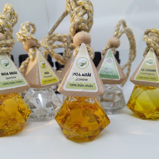 Tinh dầu thơm  Ấn Độ TREO xe ô tô, treo phòng 20 vị: Quế, Oải hương,, Sả chanh (Lemongrass)…