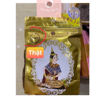 Miếng dán chân thải độc bàn chân xịn gold princess thái lan, miếng dán ấm chân giảm đau mỏi chân