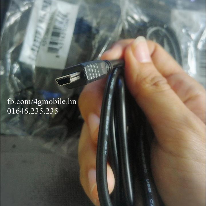 Cáp Mini Usb: Dùng cho BB BlackBerry 7290 đến 9000