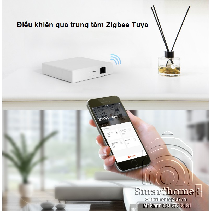 Ổ Cắm Thông Minh Zigbee Tuya 16A Có Sạc USB ZTC1