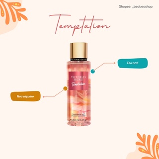 Xịt thơm bodymist Victoria’s Secret Temptation - 250ml