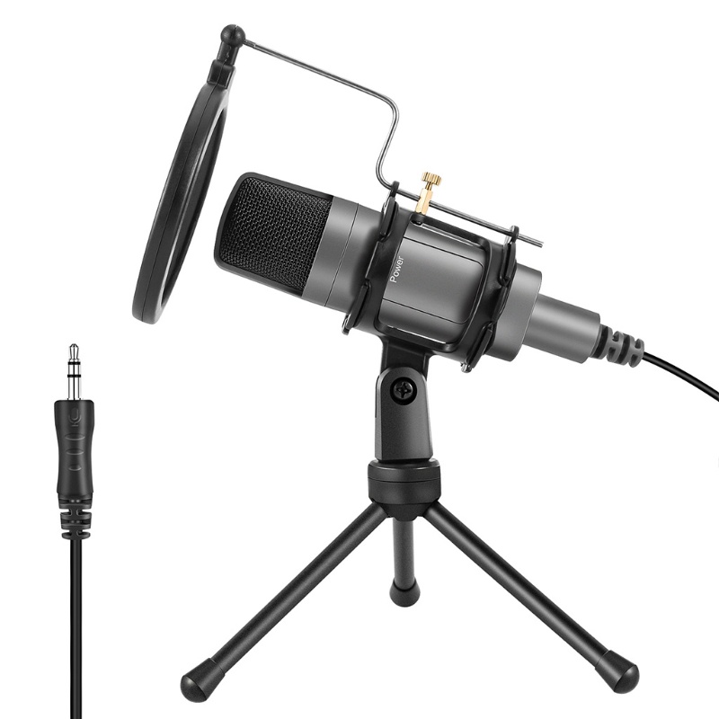 Bộ Micro Thu Âm Chuyên Nghiệp Dùng Để Trình Diễn Podcast Skype