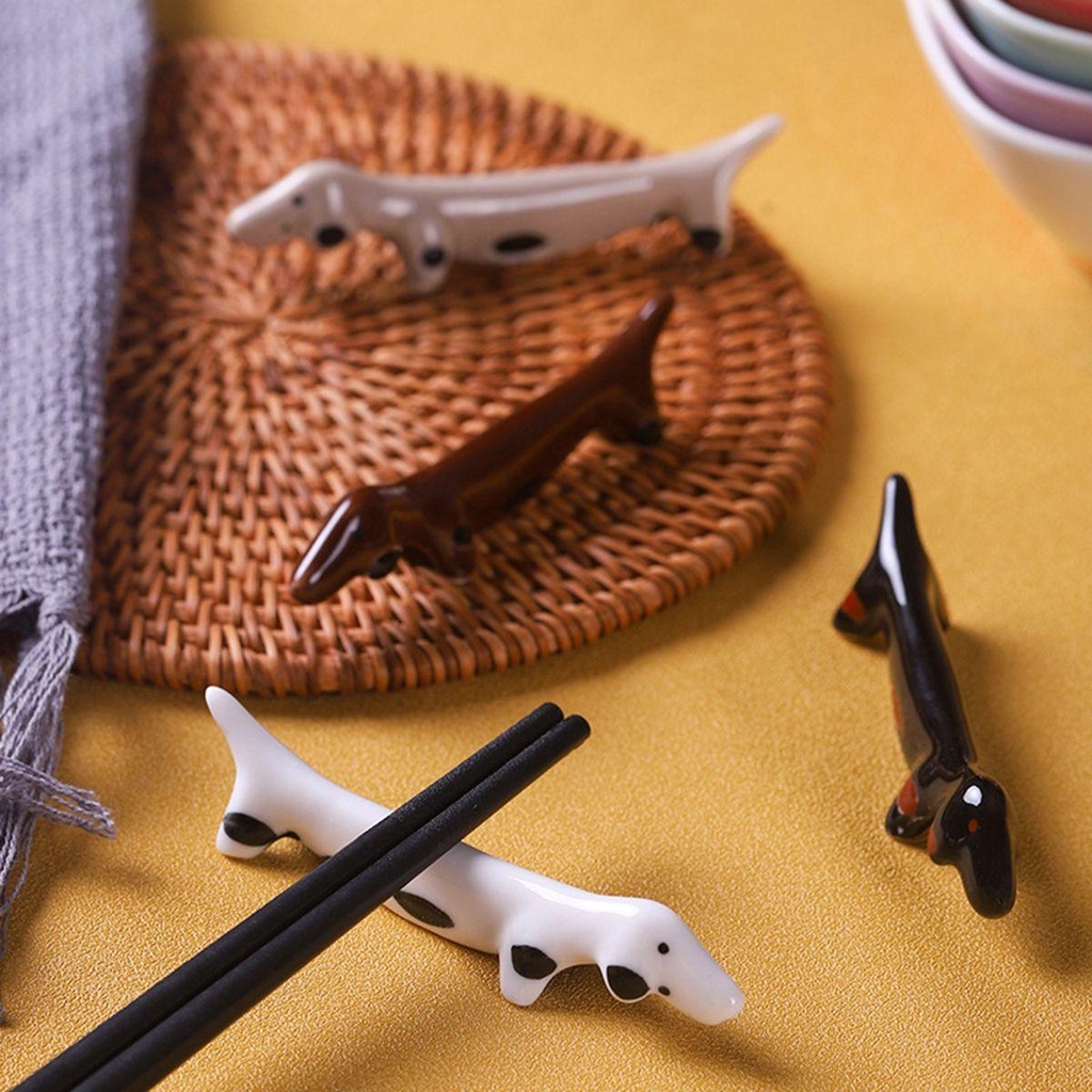 Giá Đỡ Đũa Hình Chú Chó Dachshund Dễ Thương