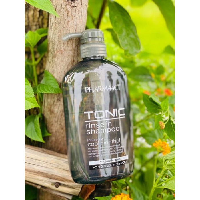 Dầu gội xả 2 trong 1 Pharmaact Tonic dành cho tóc gầu của Nhật