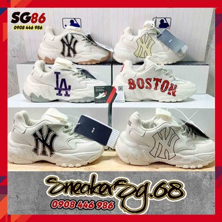 Giày boston la ny bigball chunky like giày tăng chiều cao chữ in 3d ko trốc - đế tách nam nữ