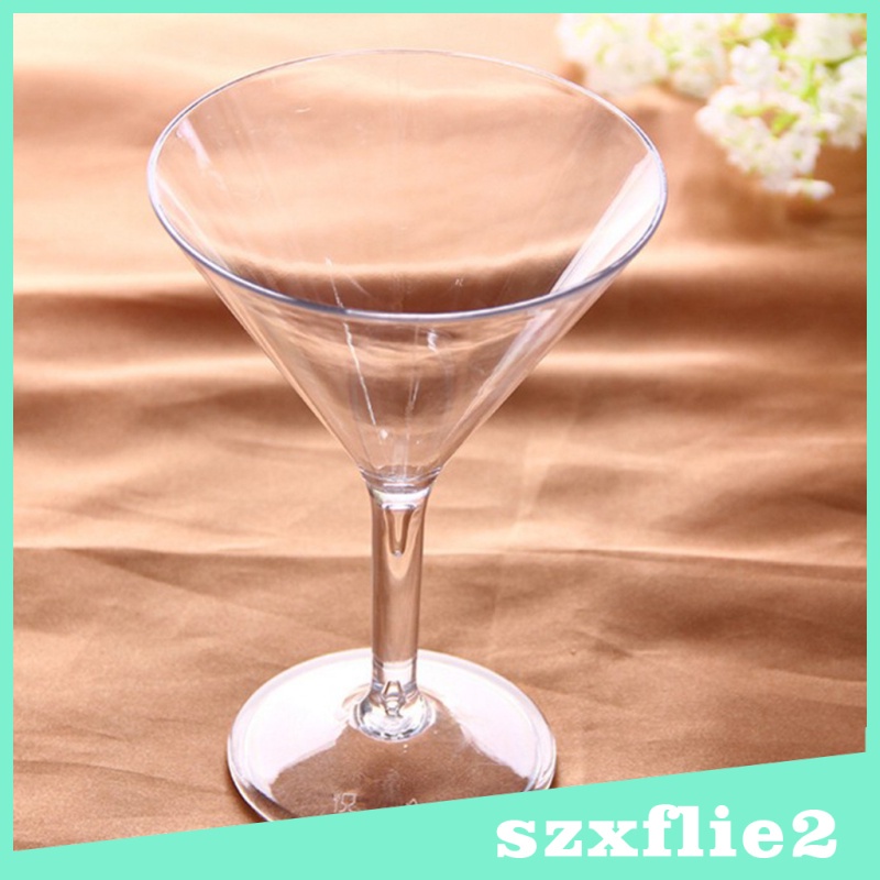 Hot sale！  Stylish Martini Glass Cocktail Goblet Wine Champagne Drink Cup 190ml Premium