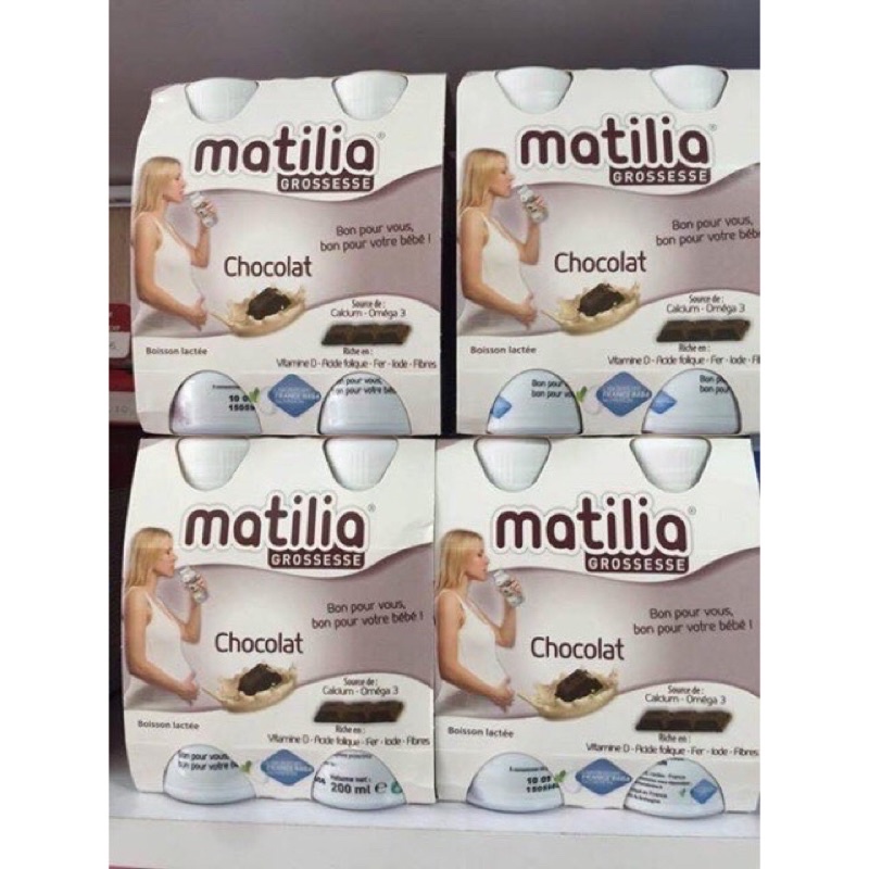 COMBO 1 THÙNG SỮA BẦU MATILIA CHAI 200ml