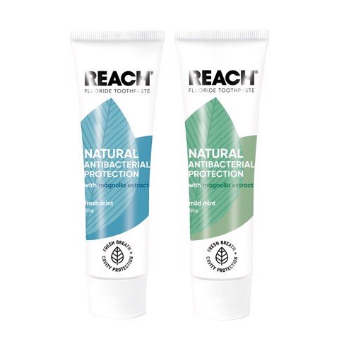 Kem Đánh Răng Kháng Khuẩn Reach Flouride Mint 120G GomiMall