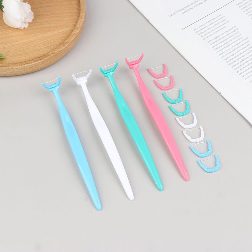 Chỉ Chỉ Trắng Vệ Sinh Răng Miệng Dùng Một Lần Tiện Dụng
