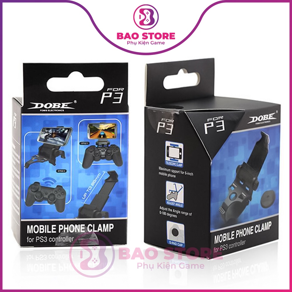 Giá Đỡ Tay Cầm Chơi Game Ps3 Tiện Dụng Cho Điện Thoại l Chính hãng Dobe