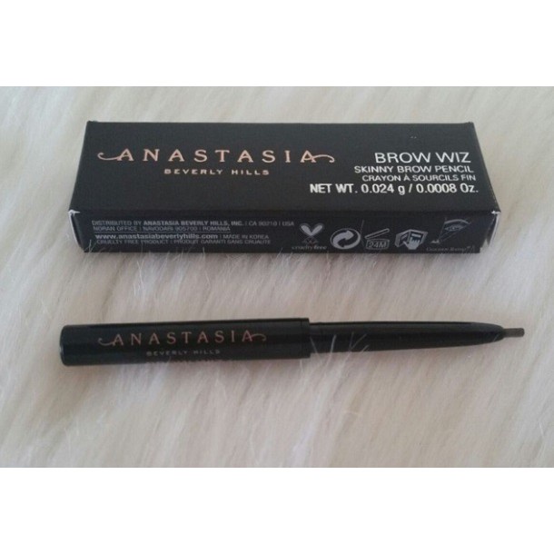 Chì Kẻ Mày Anastasia Beverly Hills Brow Wiz Skinny Brow Pencil - màu Medium Brown