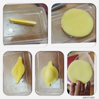 BÔNG NỞ RỬA MẶT CHIVEY (BỊCH 12 MIẾNG)