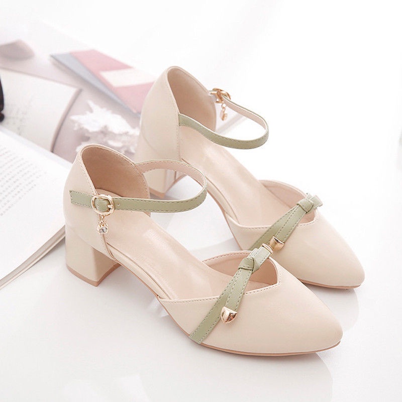 Giày Cao Gót Sandal Thiết Kế Mới Dành Cho Nữ