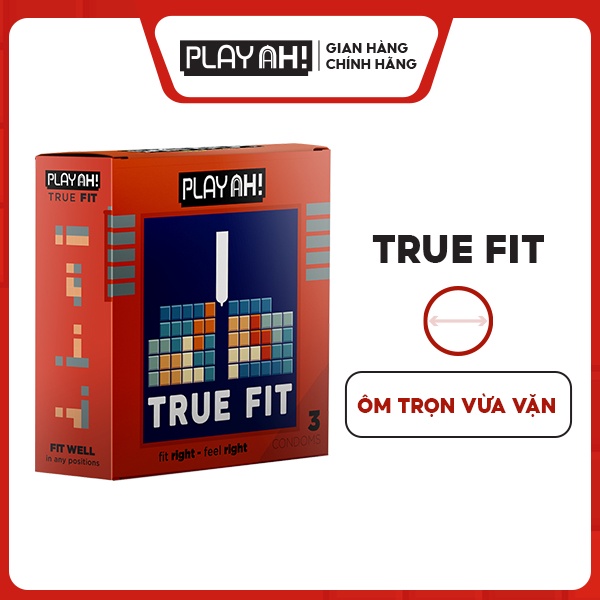 Bao Cao Su PLAYAH True Fit Ôm Sát Hộp 3/10