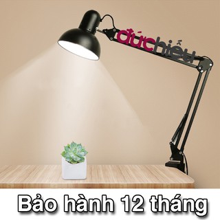 [ Hàng bao đẹp – BH 12 tháng - tặng kèm bóng LED ] Đèn bàn học sinh có kẹp 1004 sơn tĩnh điện piaxar – loại lớn