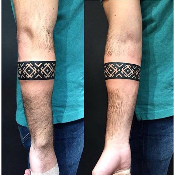 Tatempo Hình Xăm Tạm Thời - Maori Băng Cánh Tay / Hình Xăm Ban Nhạc