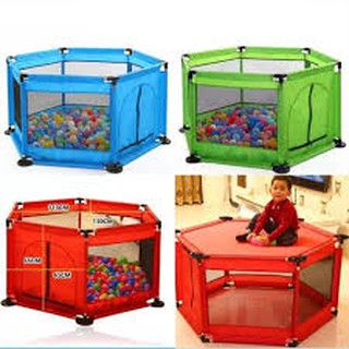 (RẺ NHẤT❤️) Quây bóng lều chơi bóng cho bé, Nhà bóng cho bé khung inox tặng kèm 10 bóng