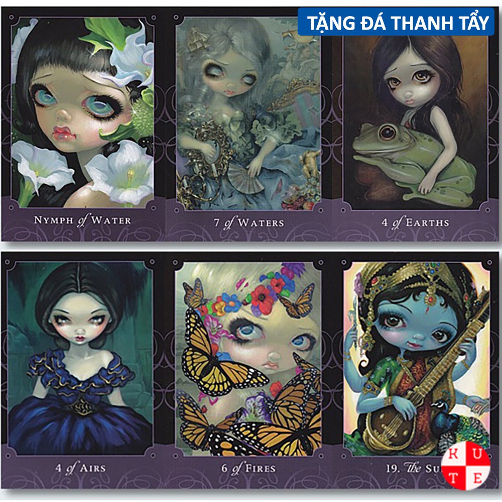 Bài Tarot Beautiful Creatures 80 Lá Tặng Đá Thanh Tẩy E41