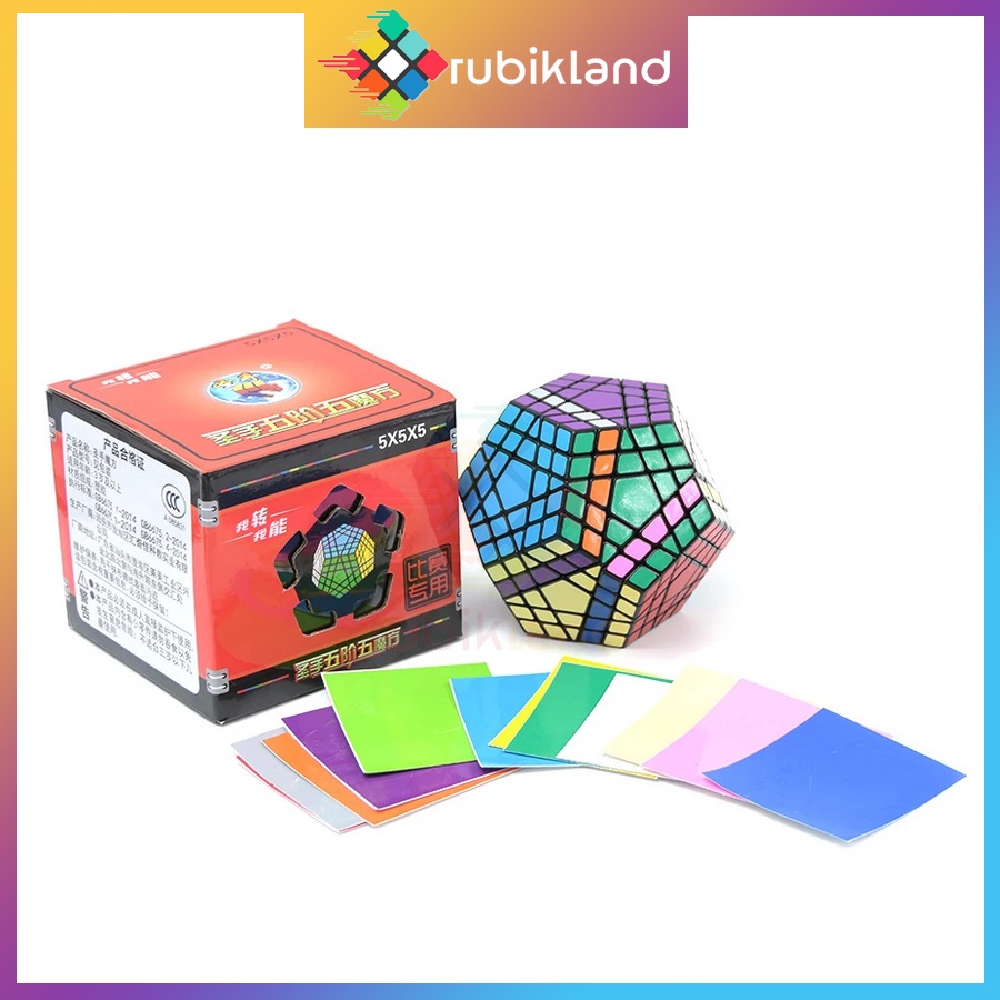 Rubik Megaminx 5x5 ShengShou Gigaminx Biến Thể Megaminx 5 Tầng Rubic Đồ Chơi Trí Tuệ Trẻ Em