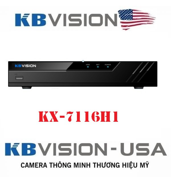 Đầu ghi hình 16 kênh 5 in 1 KBVISION KX-C7116H1