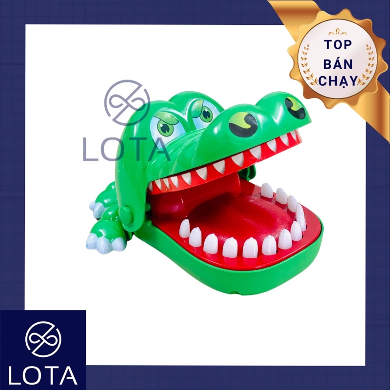 TRÒ CHƠI CÁ SẤU CẮN TAY CROCODILE DENTIST, toy chọn răng may rủi cho trẻ em bé, game nhóm bạn tập thể hên xui tiệc party