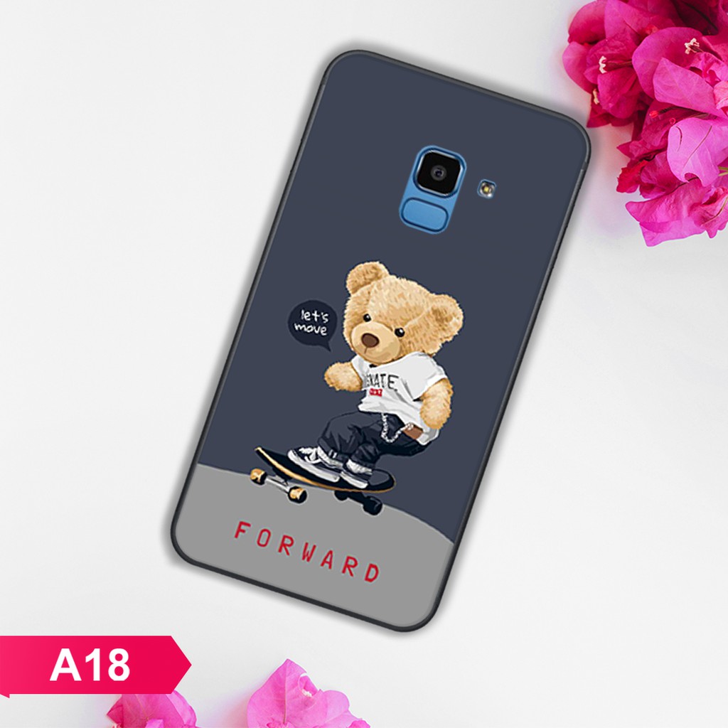 ỐP LƯNG SAMSUNG J6/J6 PLUS/J8/J8 PLUS HÌNH GẤU BỰ SIÊU CUTE-DỄ THƯƠNG