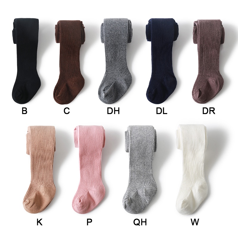 Quần legging màu trơn dây rút phong cách Hàn Quốc thời trang xuân thu dành cho trẻ em