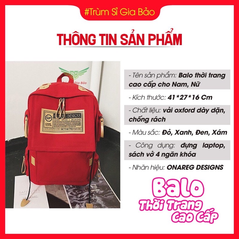 Balo nam nữ đi học ulzzang thời trang Hàn Quốc, cặp sách đẹp dễ thương cho sinh viên