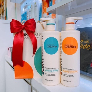 Gội xả siêu mềm mượt Olexs Hair salon 500ml