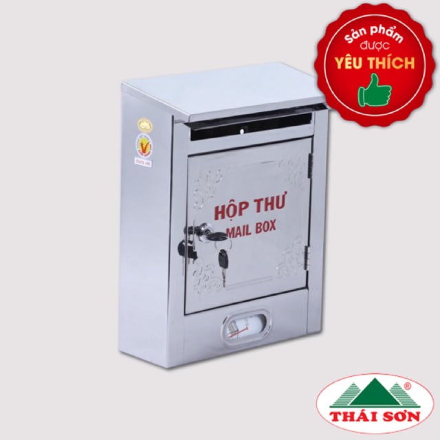 Thùng thư inox 430 sáng bóng