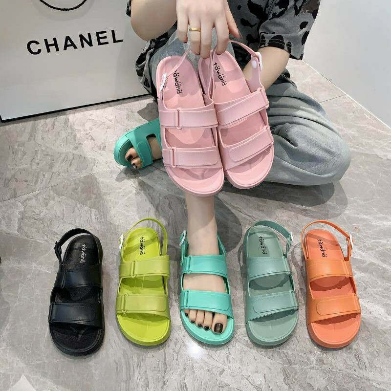 SANDAL Nữ NHỰA DẺO NHIỀU MÀU MẪU MỚI Mã 02