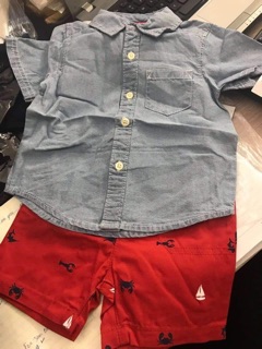BỘ CỘC TAY BÉ TRAI CARTER
