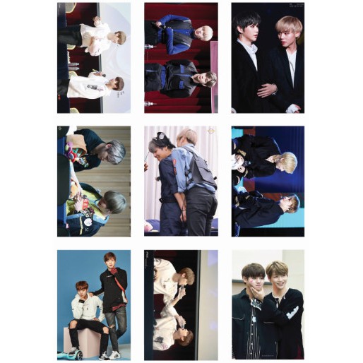 Lomo card 54 ảnh WANNA ONE Couple NIELWINK (Dangniel + Jihoon)