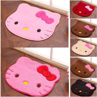 {HÀNG VỀ} Thảm Chùi Chân Mềm Mại Chống Trượt Kitty Dễ Hút Nước - Hàng Loại 1