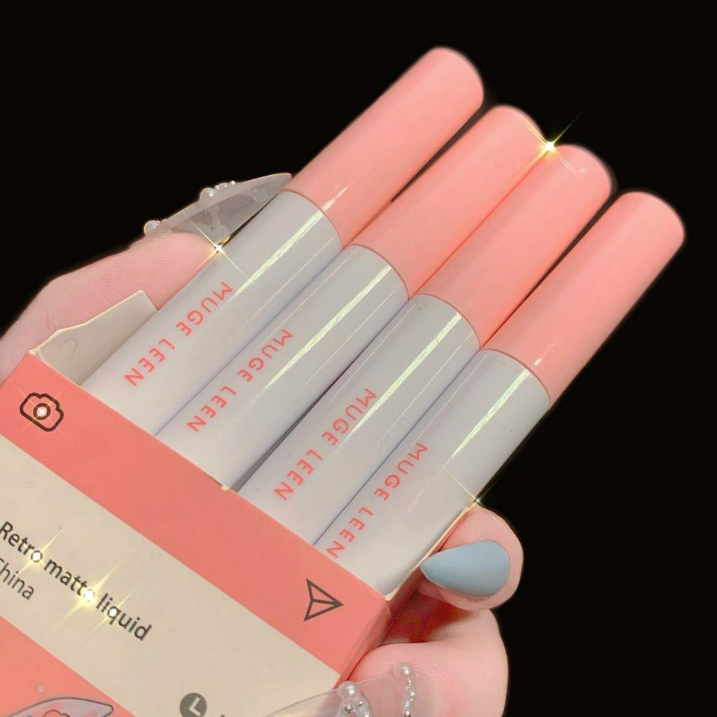 Set 8 son môi Muge Leen thiết kế đáng yêu hợp thời trang