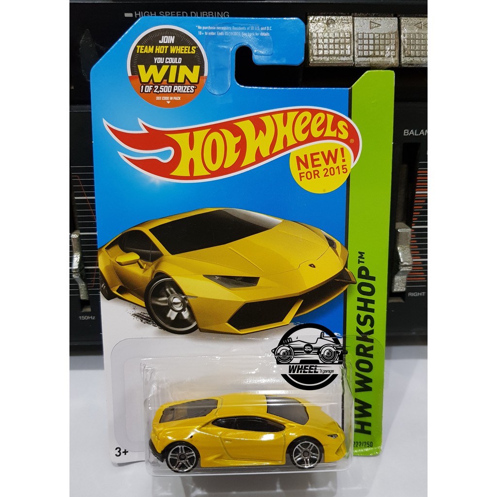 Xe mô hình đồ chơi Hotwheels 1:64 - Lamborghini Huracan LP610-4