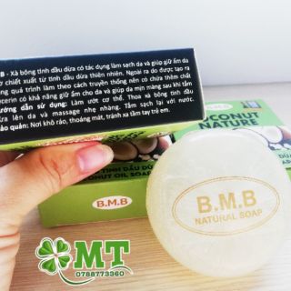 Xà bông dừa thiên nhiên B.M.B (1 cục)