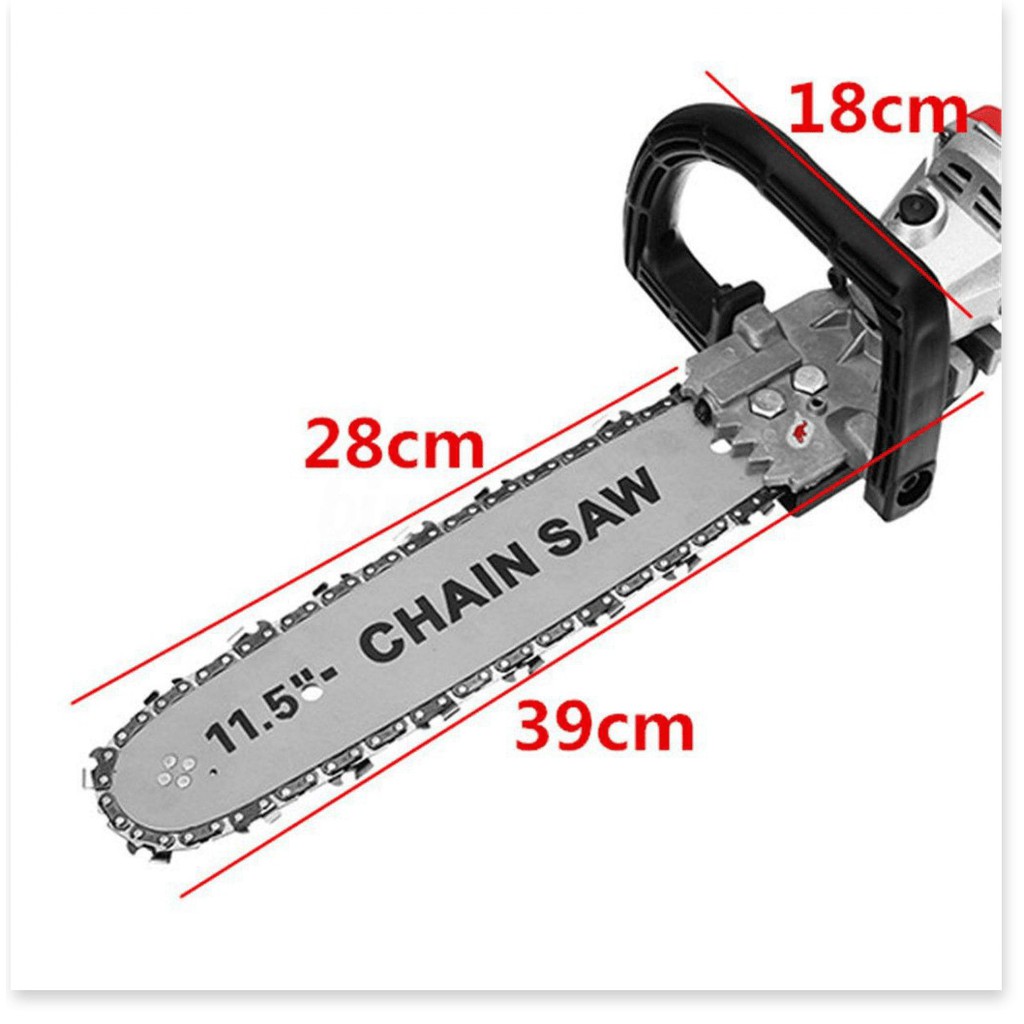 [Giá Sốc] Lưỡi cưa xích gắn máy mài CHAIN SAW - luoi cua xich gan may mai - Có bình tra dầu tự động gắn liền