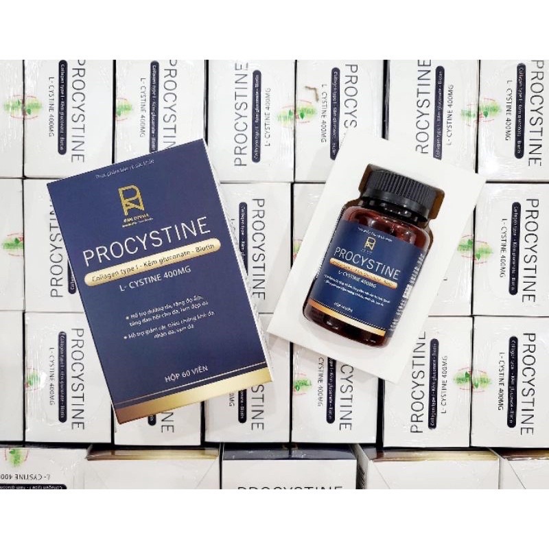 Viên uống giảm mụn đẹp da Procystine 60 viên