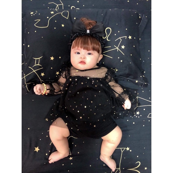 Bờm/ cài tóc giả xoăn cho bé gái