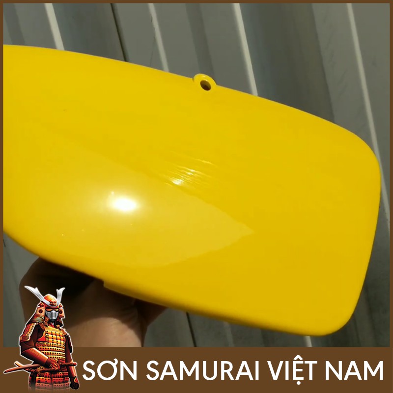 Chai sơn samurai màu vàng ngọc trai H163P