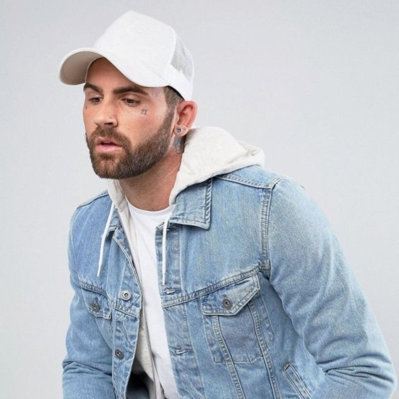 Mũ lưỡi trai phối lưới thời trang hip hop cá tính cho nam nữ