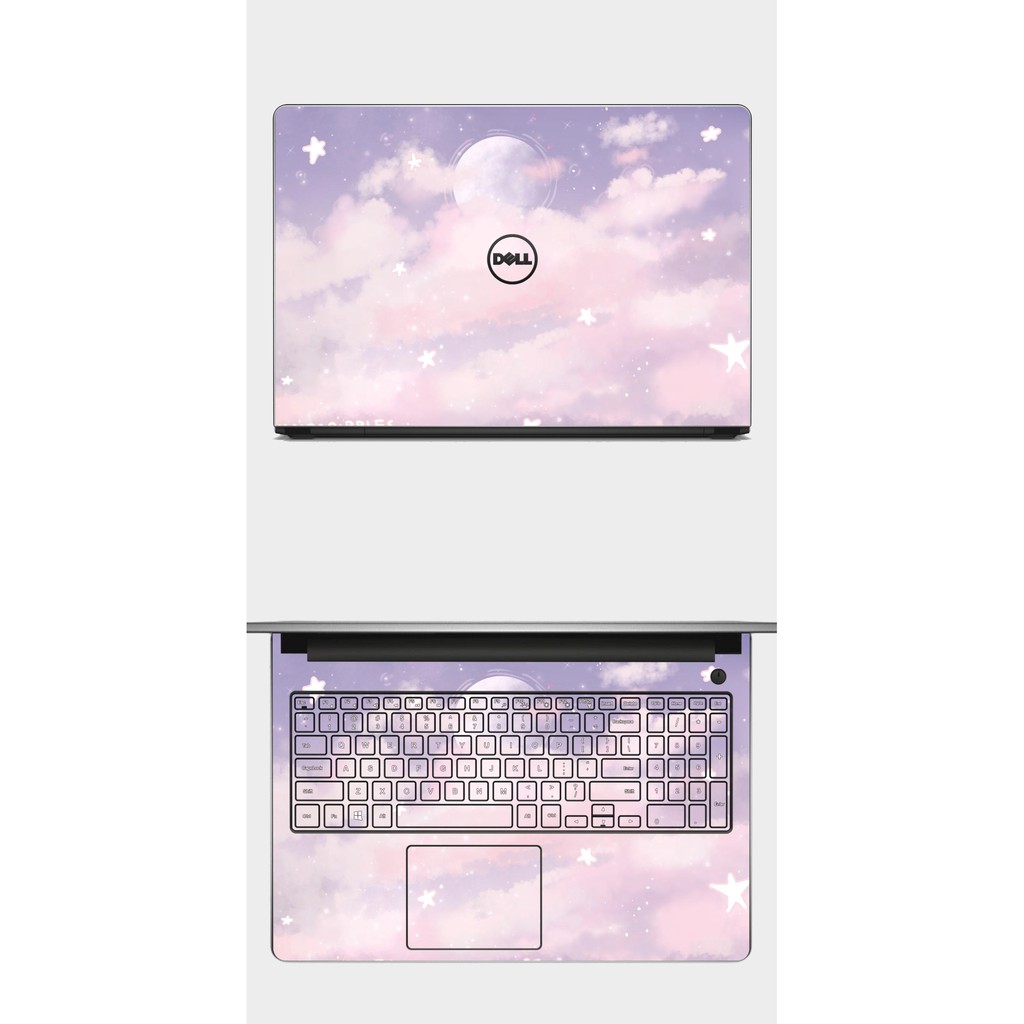 Miếng dán Laptop decal laptop mẫu Galaxy cho Dell Hp Acer Asus Macbook Lenovo Xiaomi Thinkpad in theo yêu cầu