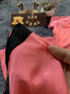 Bộ Pijama Phi Lụa Phối