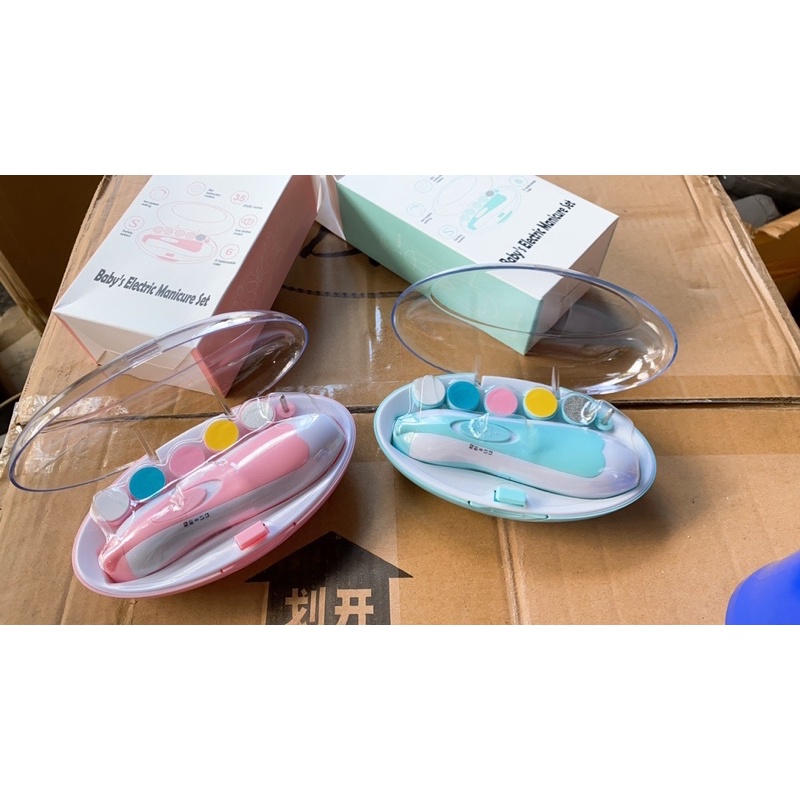 Máy cắt móng tay điện đa năng cho bé, Cắt dũa móng an toàn